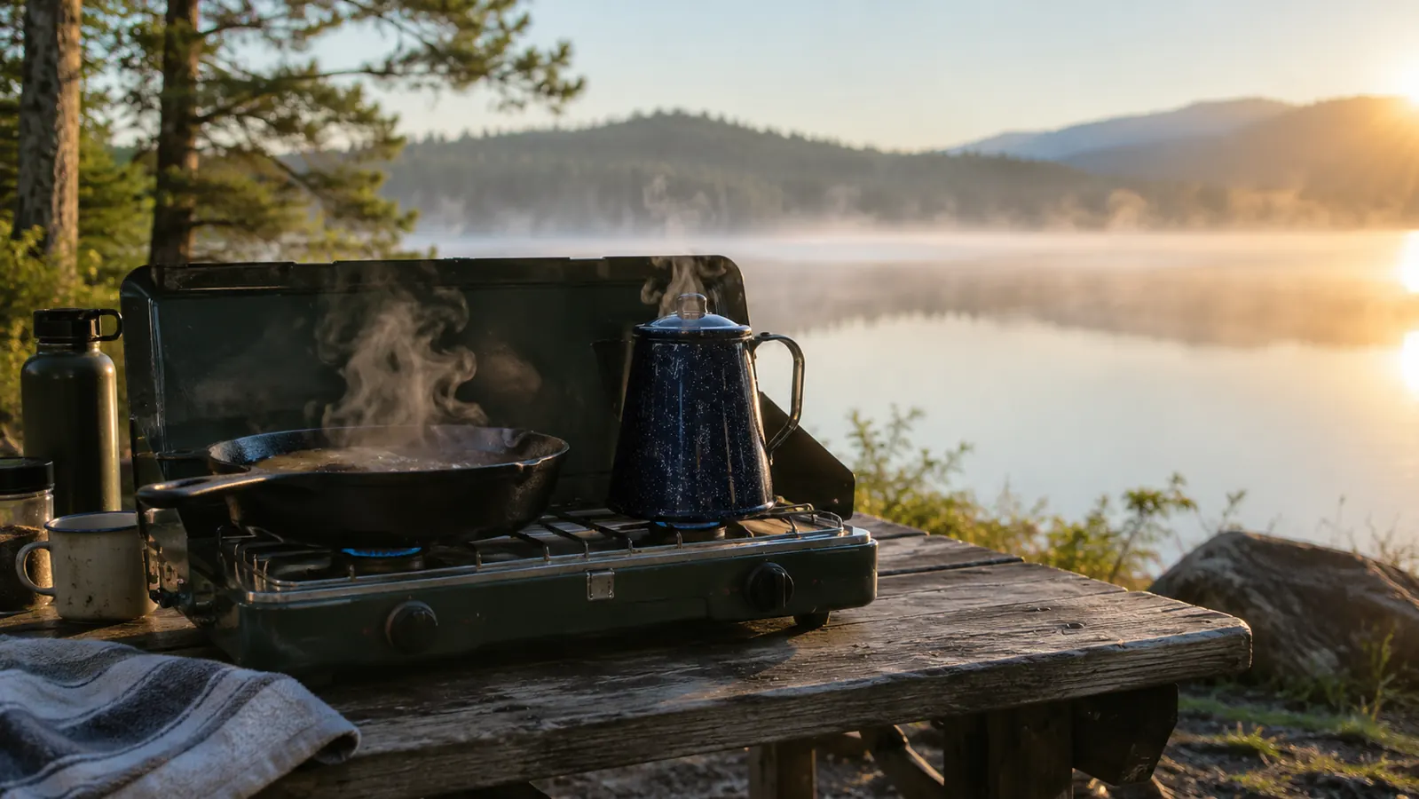 How a Coleman Triton 2-Burner Stove Changed Our Weekend Trips