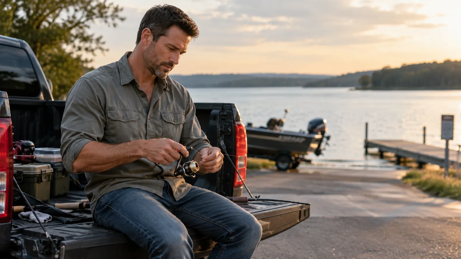 How to Spool Line and Set the Drag on a Spinning Reel